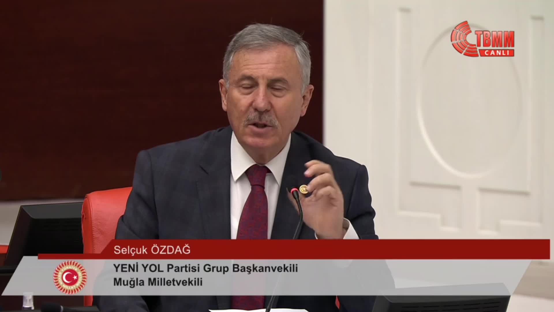 TBMM Genel Kurulu... CHP'li Başarır: "Ülkeyi yöneten kişinin yangın izlemesi için 13, yangın söndürmek için ise 12 uçak varsa sözün bittiği yerdeyiz"