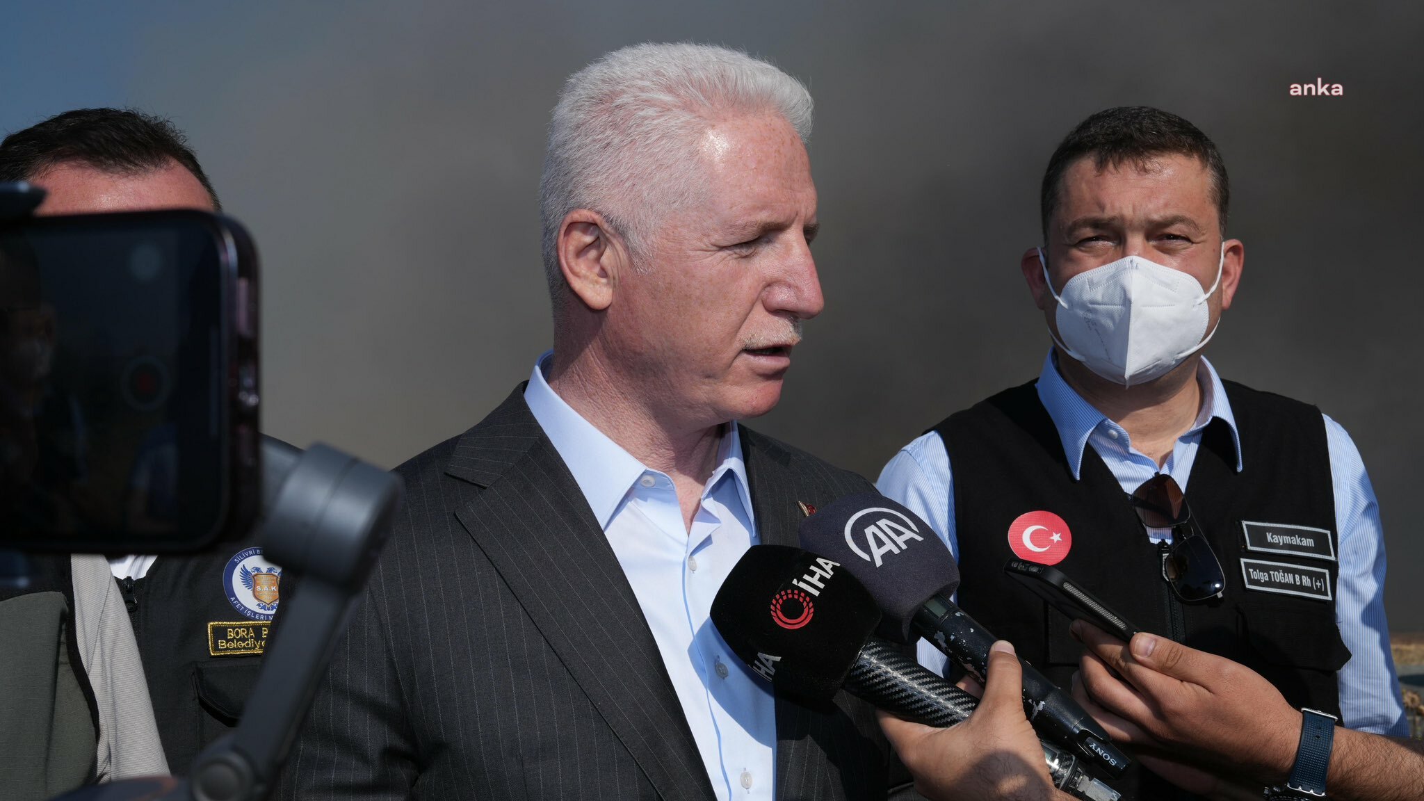 İstanbul Valisi Gül: Silivri'deki yangının çıkmasına sebep olan kişi gözaltına alındı