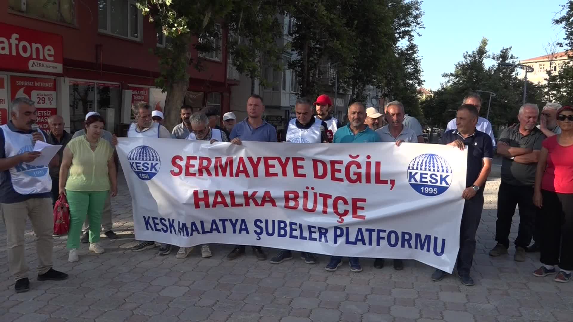 Malatya’da KESK’ten TÜİK’e tepki: Sahte enflasyonla sefalet dayatılıyor