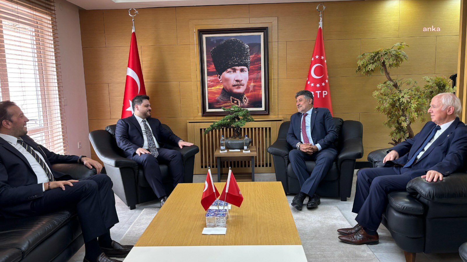 Remzi Çayır'dan Hüseyin Baş'a ziyaret