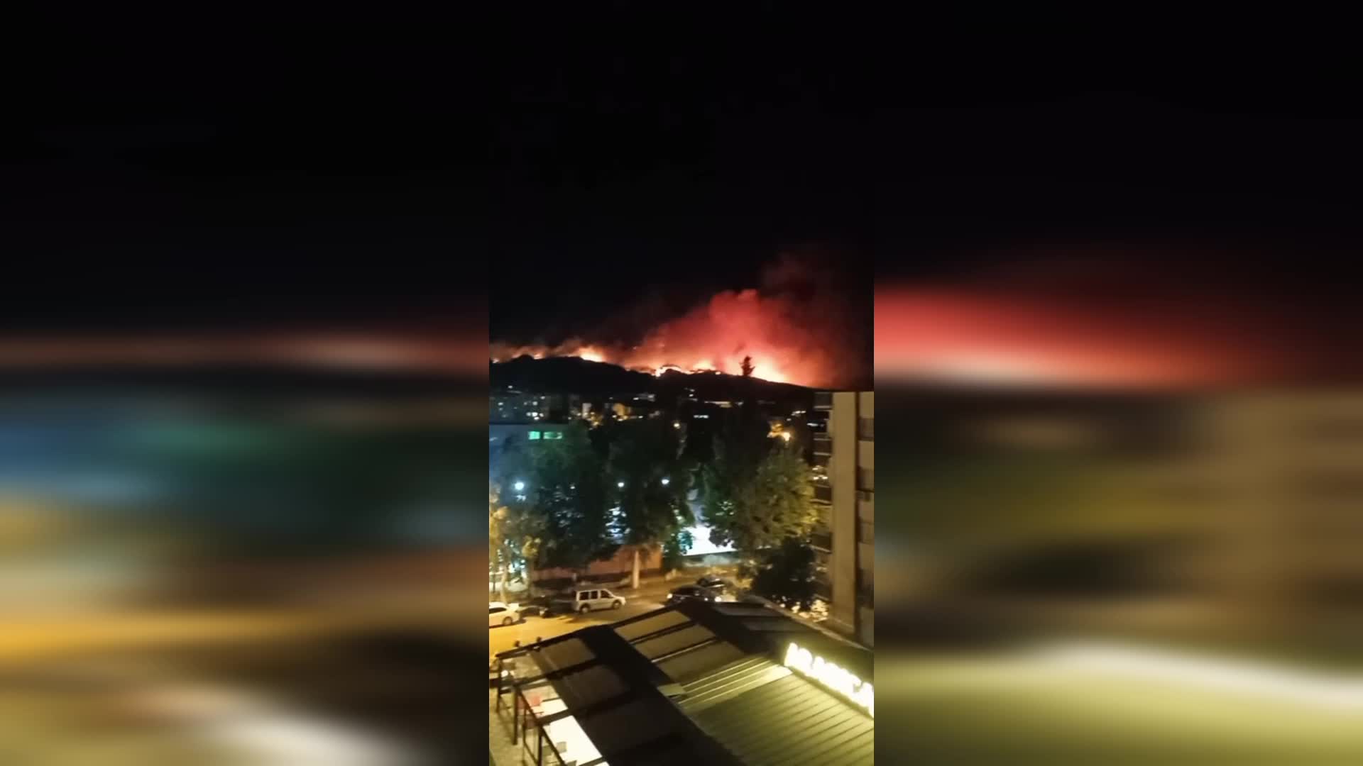 Hatay Dörtyol’da orman yangını...Üç mahalle boşaltılıyor