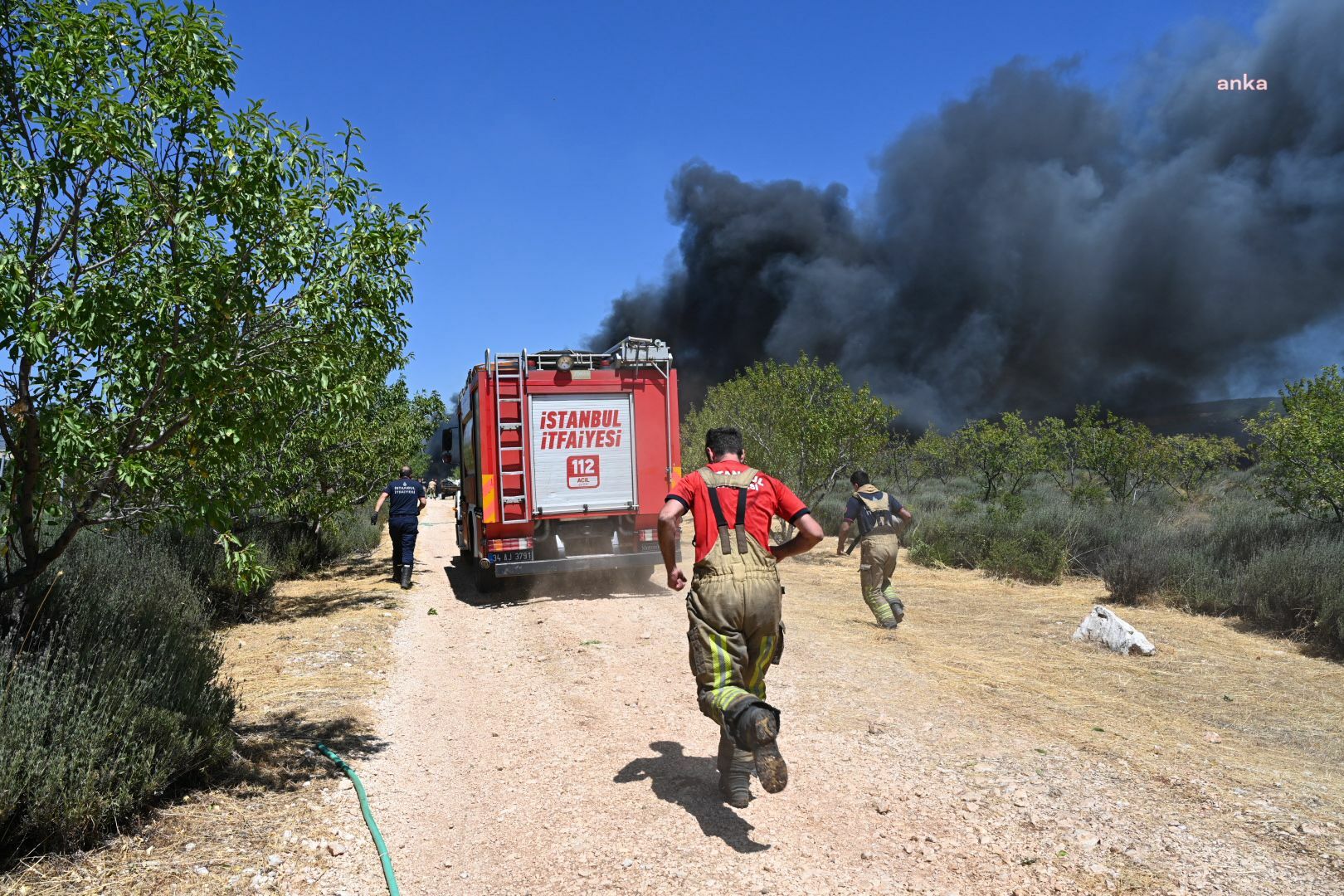 Bilecik'ten İzmir'e yangından yangına koşan İBB ekipleri risk nedeniyle teyakkuzda bekliyor