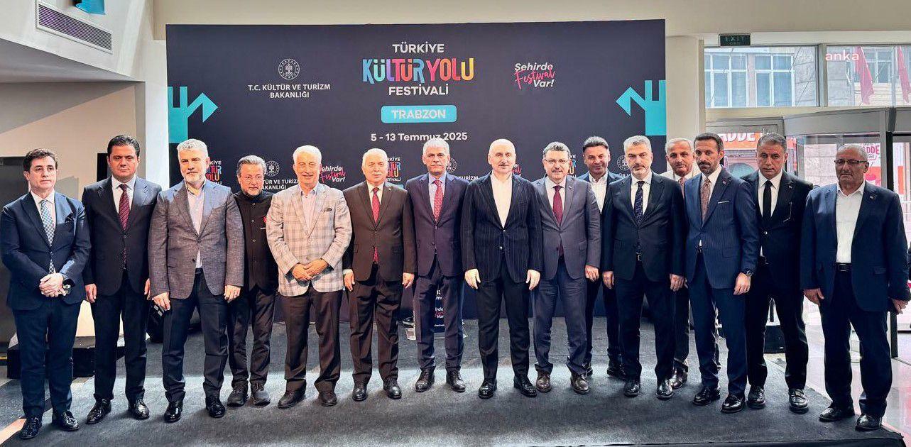 Türkiye Kültür Yolu Festivali Trabzon'da