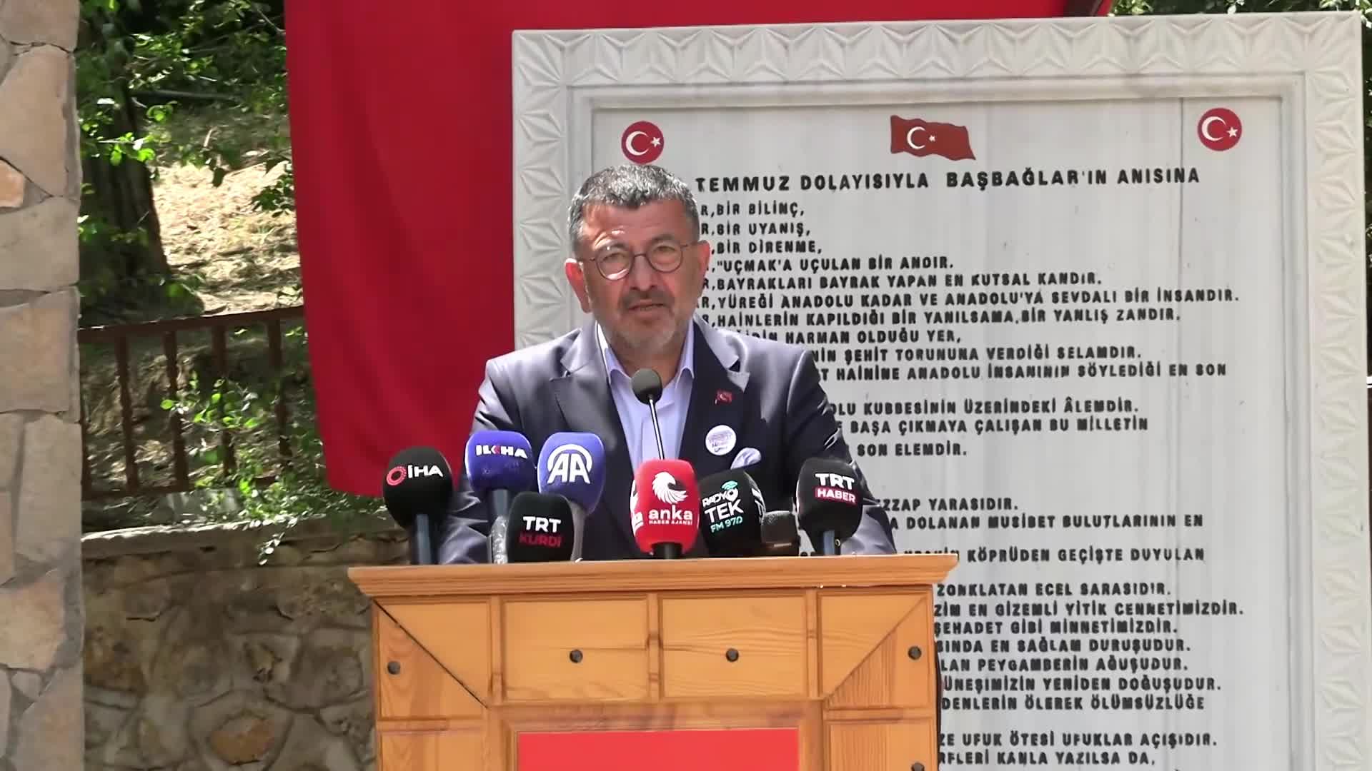 Başbağlar Katliamı için anma töreni düzenlendi… Müsavat Dervişoğlu: “Suçlu PKK’dır ve mutlaka hesap vermelidir”