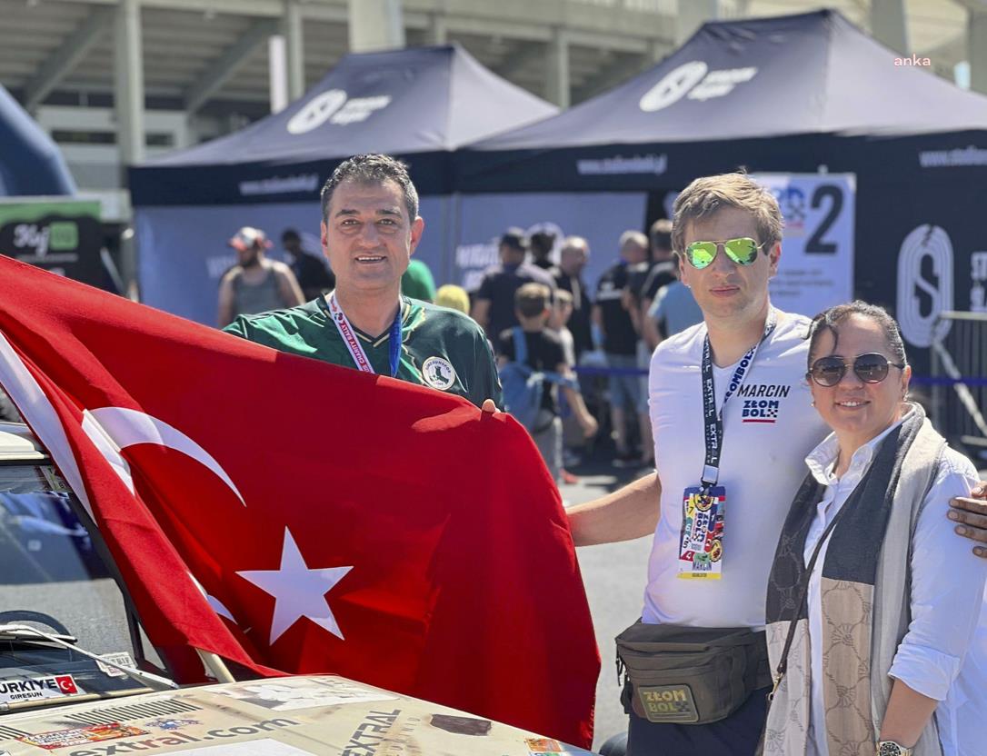 Zlombol Rallisi, 850 araçlık konvoyla Polonya'dan Giresun'a yola çıktı