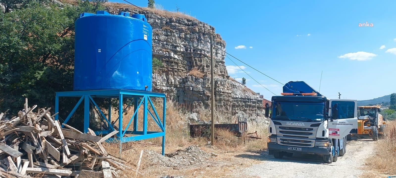 Manisa Büyükşehir Belediyesi’nden üreticiye ve yangınla mücadeleye destek