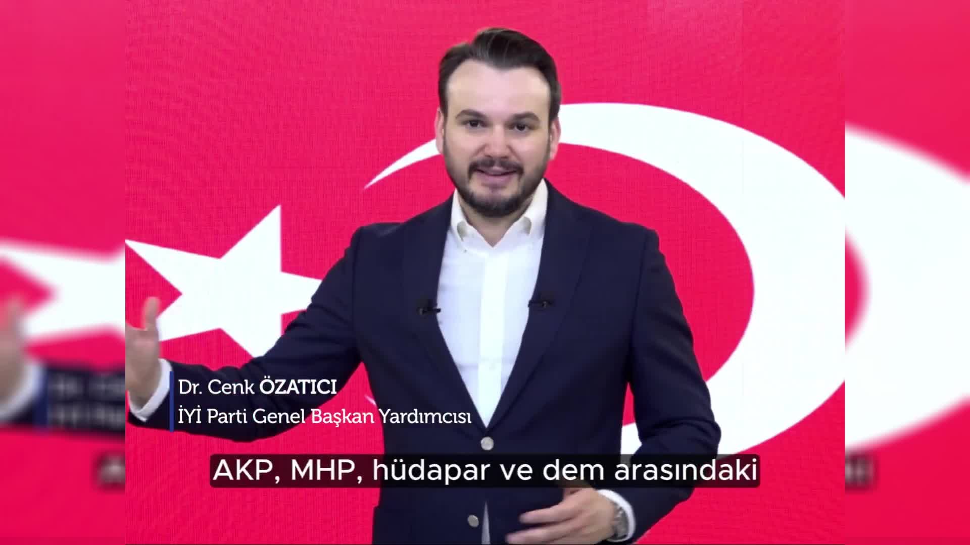 İYİ Parti'li Özatıcı: “Bu hükümet, emperyalizmin uzantısı olan terörizme teslimiyet içindedir”
