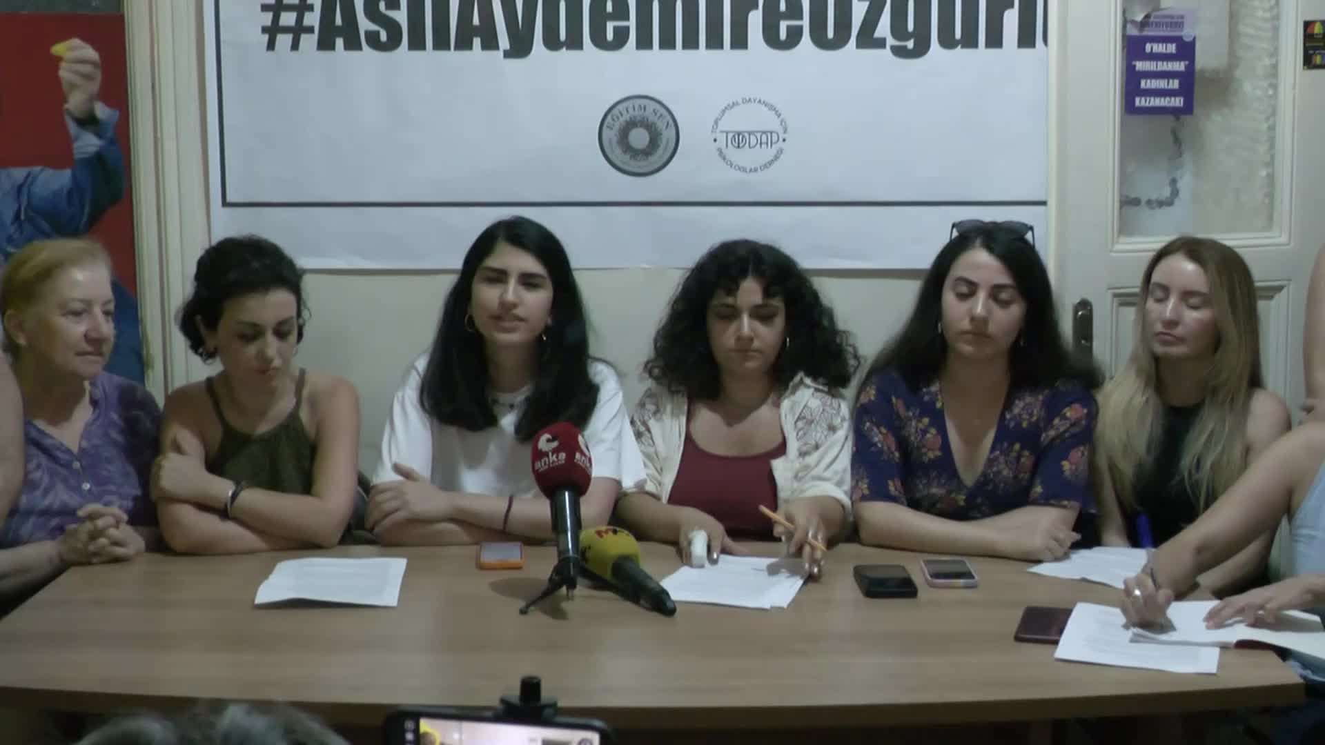 TODAP ve Eğitim-Sen’den Aslı Aydemir’e destek: “LeMan’a saldıranlar değil, saldırıya tepki gösterenler tutuklanıyor”
