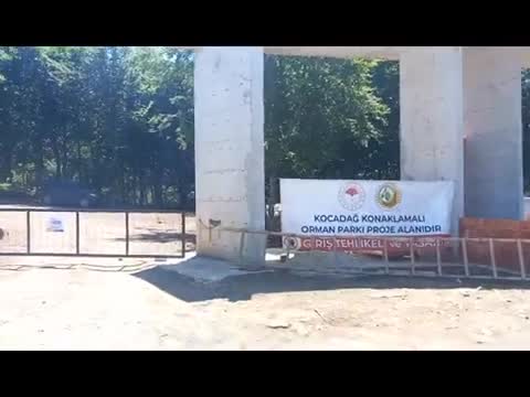 Samsun’da Değişim Elçileri grubundan Kocadağ’ın betonlaştırılmasına tepki
