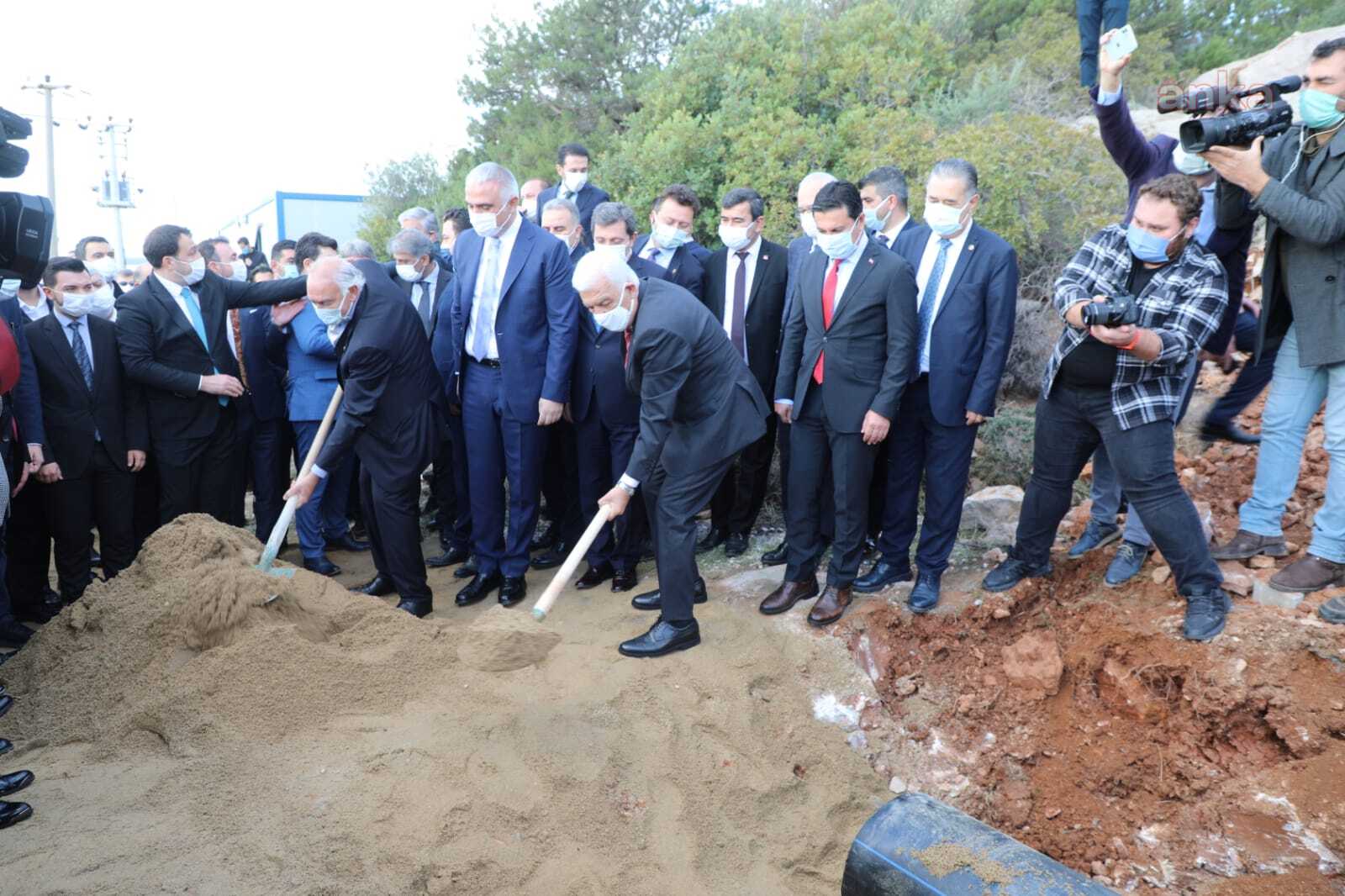 BODRUM'A BAKANLIK-BÜYÜKŞEHİR İŞ BİRLİĞİ İLE BİR ALTYAPI YATIRIMI DAHA