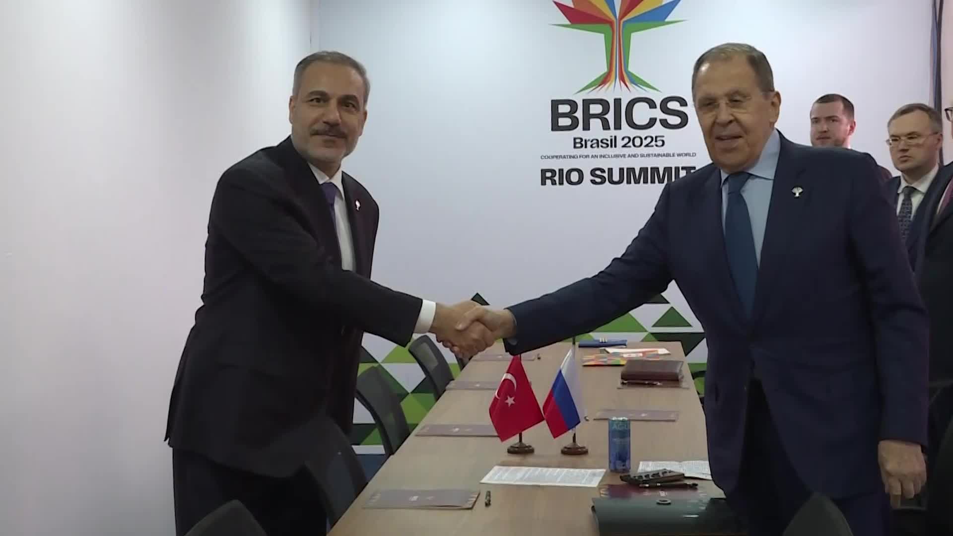 Bakan Fidan, Rusya Dışişleri Bakanı Sergey Lavrov ile görüştü
