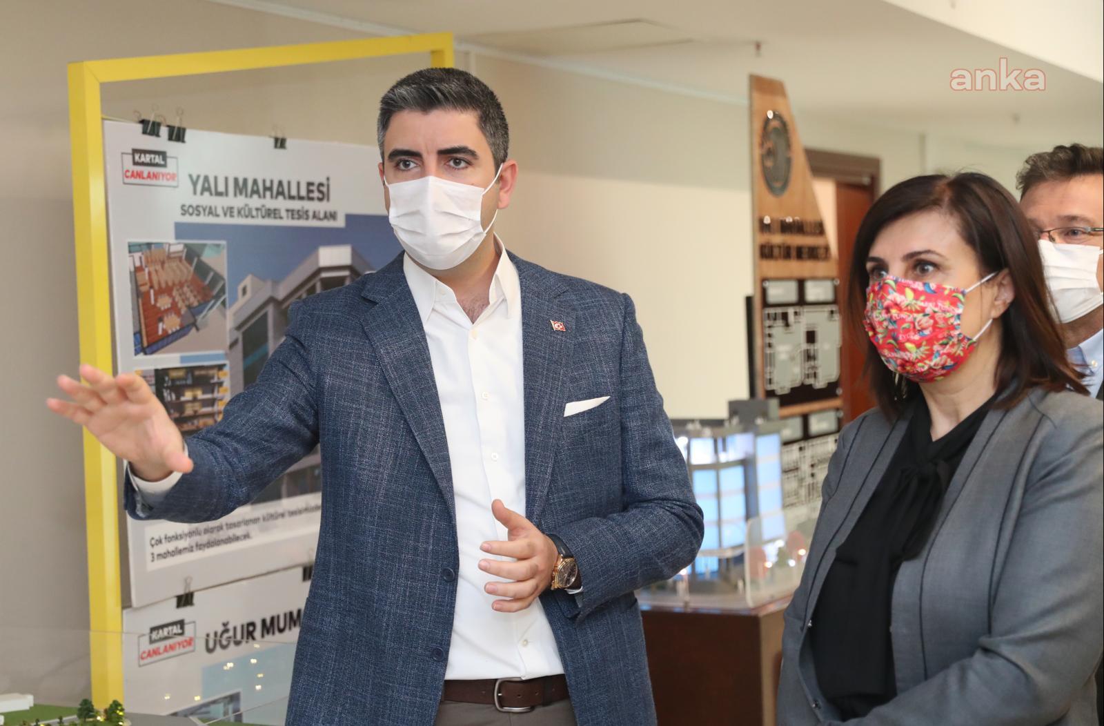 İBB'DEN KARTAL'DAKİ PROJE ALANLARINA ZİYARET