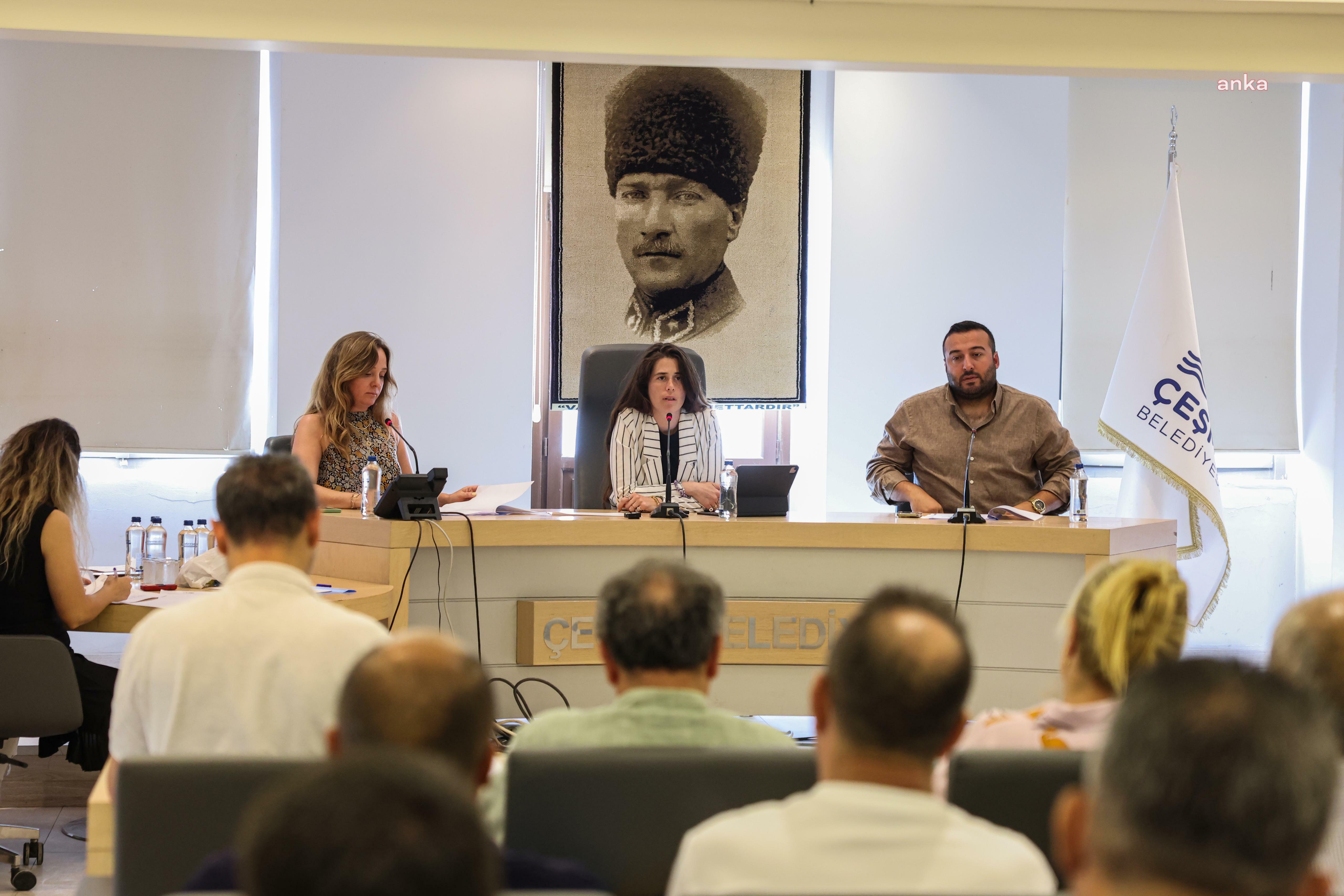 Çeşme Belediye Başkanı Denizli: “Eylem planı oluşturacağız”