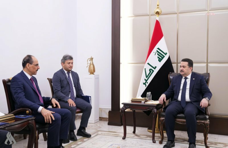 MİT Başkanı Kalın, Irak Başbakanı Sudani tarafından kabul edildi