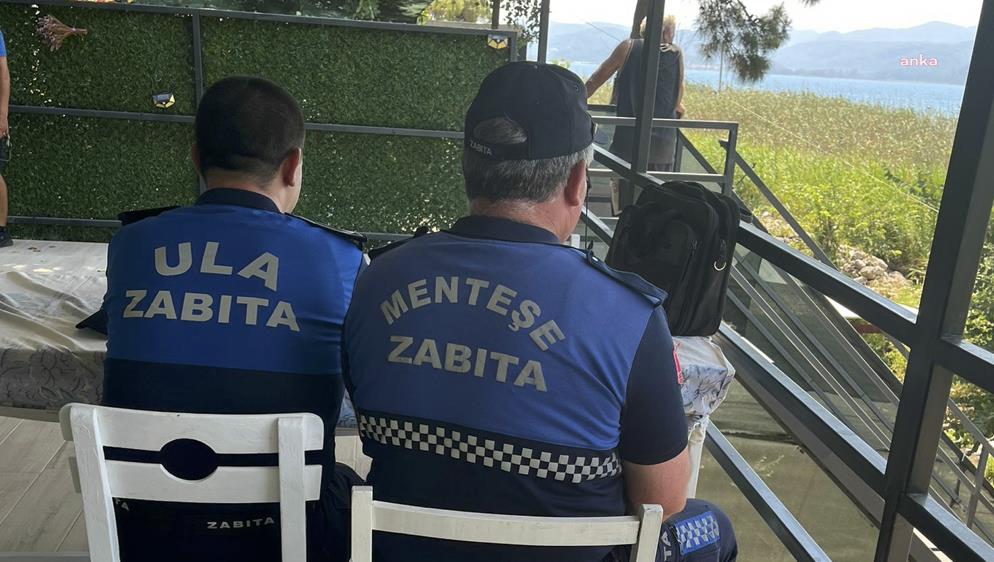 Menteşe ve Ula Belediyeleri, Akyaka'da kaçak yapılaşmaya karşı harekete geçti