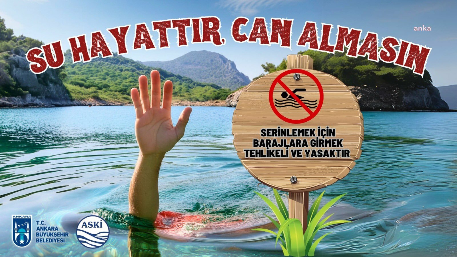 ASKİ'den Başkentlilere uyarı: Serinlemek isterken canınızdan olmayın