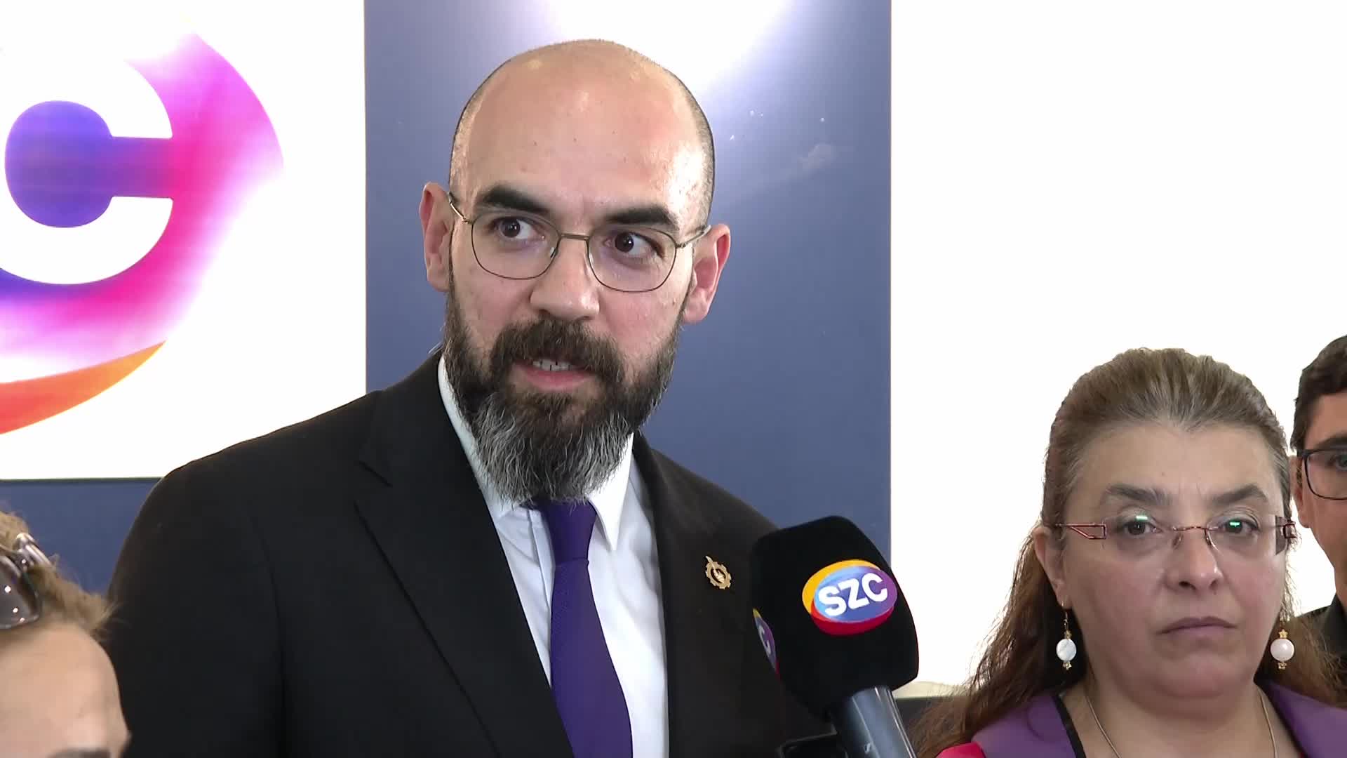 Basın meslek örgütlerinden Sözcü TV Ankara bürosuna destek ziyareti
