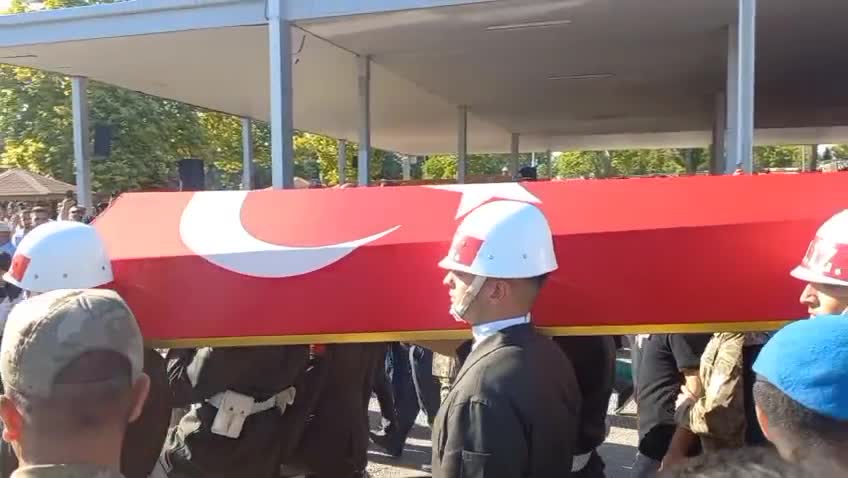 Piyade Teğmen Furkan Sert, Malatya'da son yolculuğuna uğurlandı