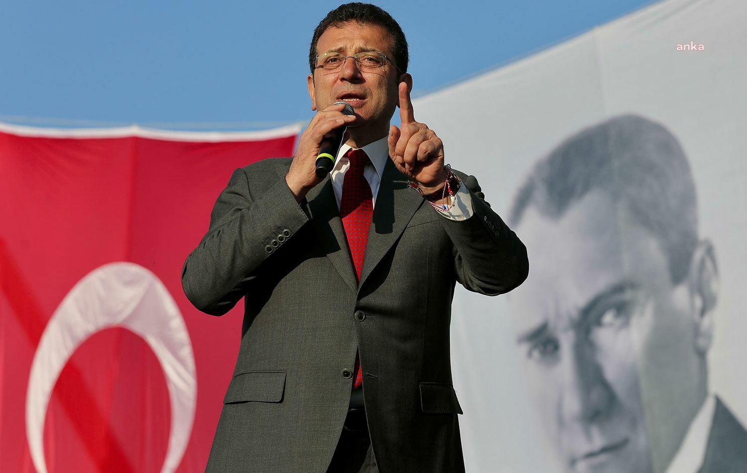 Ekrem İmamoğlu: "Kimsenin şüphesi olmasın, milletimizin desteğiyle bu karanlık ve bozuk düzeni bitireceğiz"