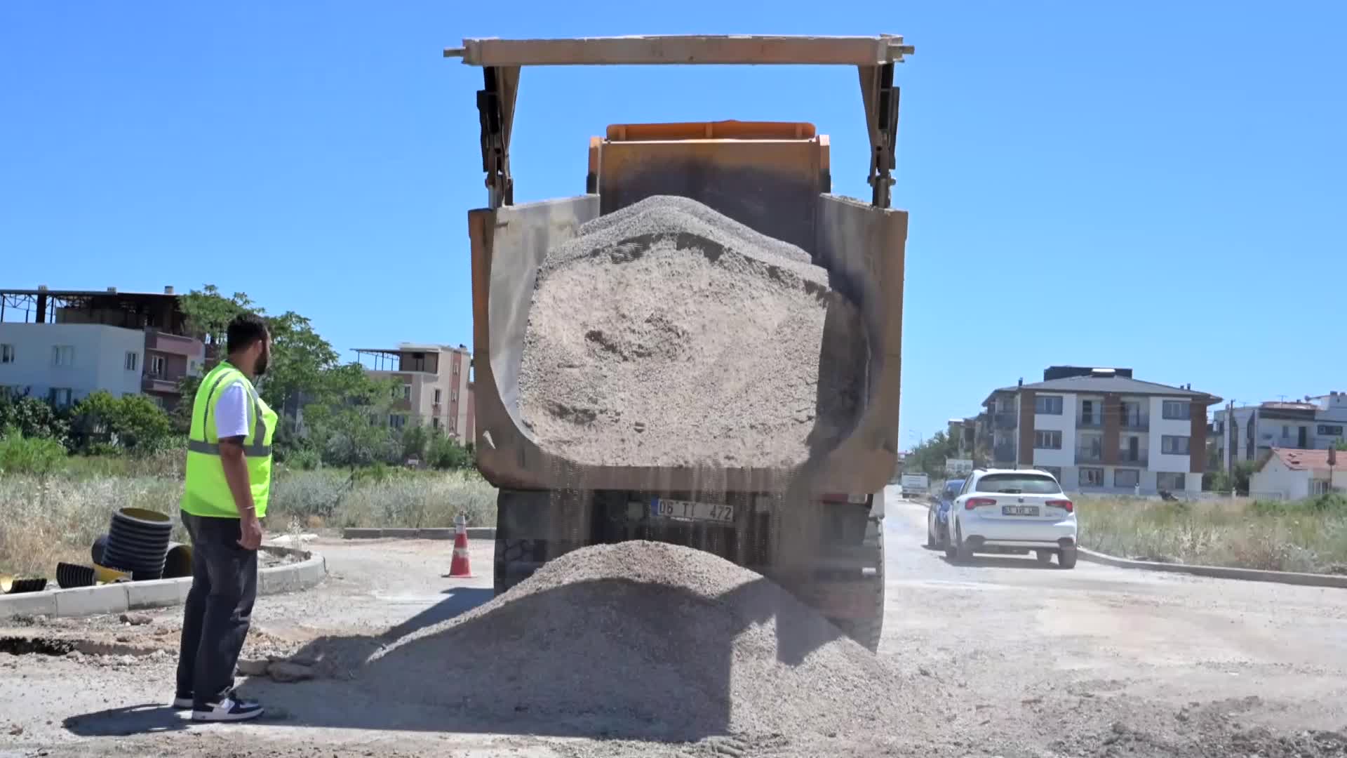 Manisa'nın Şehzadeler ilçesi Ahmet Bedevi Mahallesi’nde altyapı sorunları çözülüyor