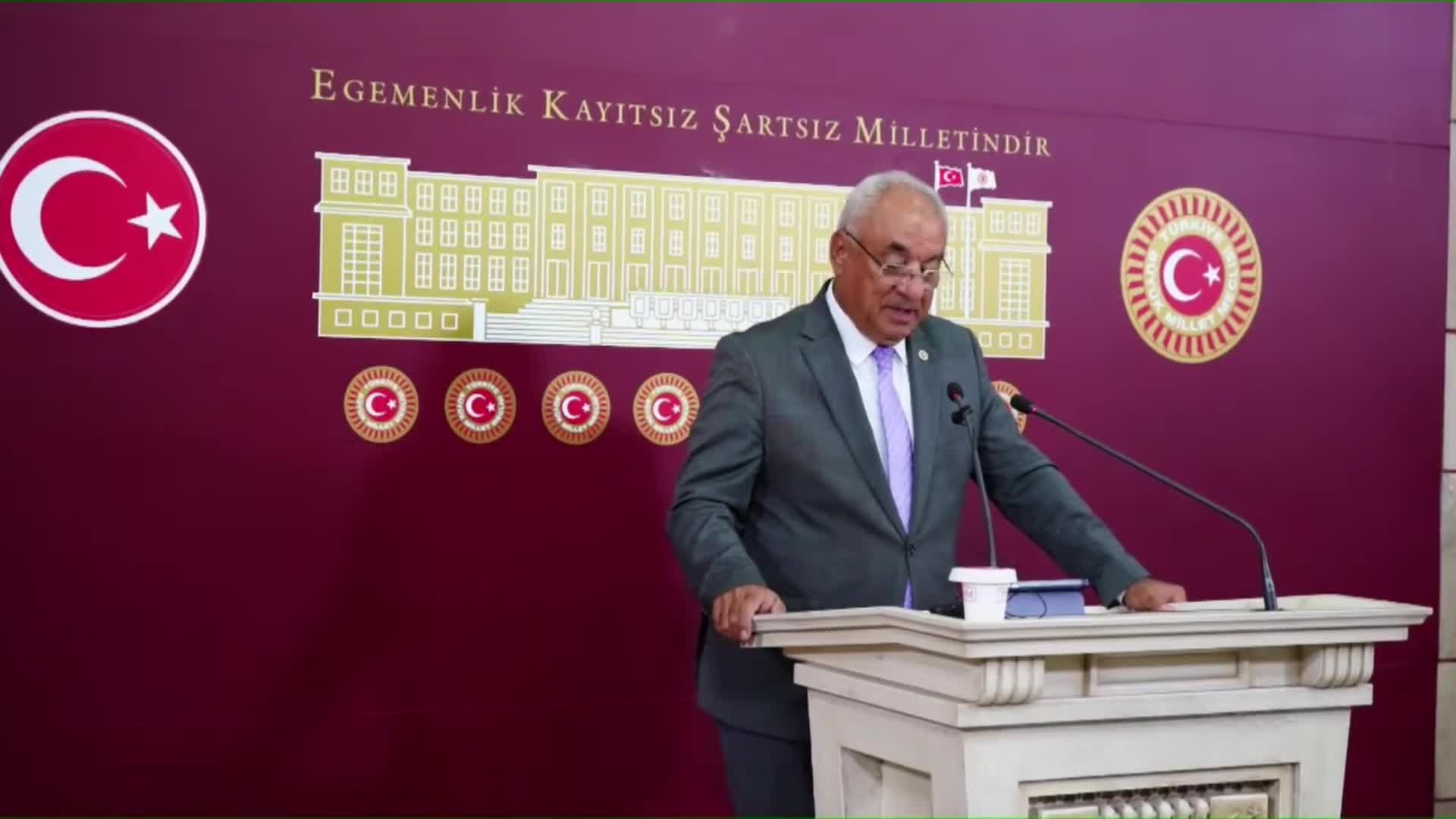 DSP Genel Başkanı Önder Aksakal: "Kadim Türk devleti, Süleymaniye'de mizah konusu yapılmamalıdır"