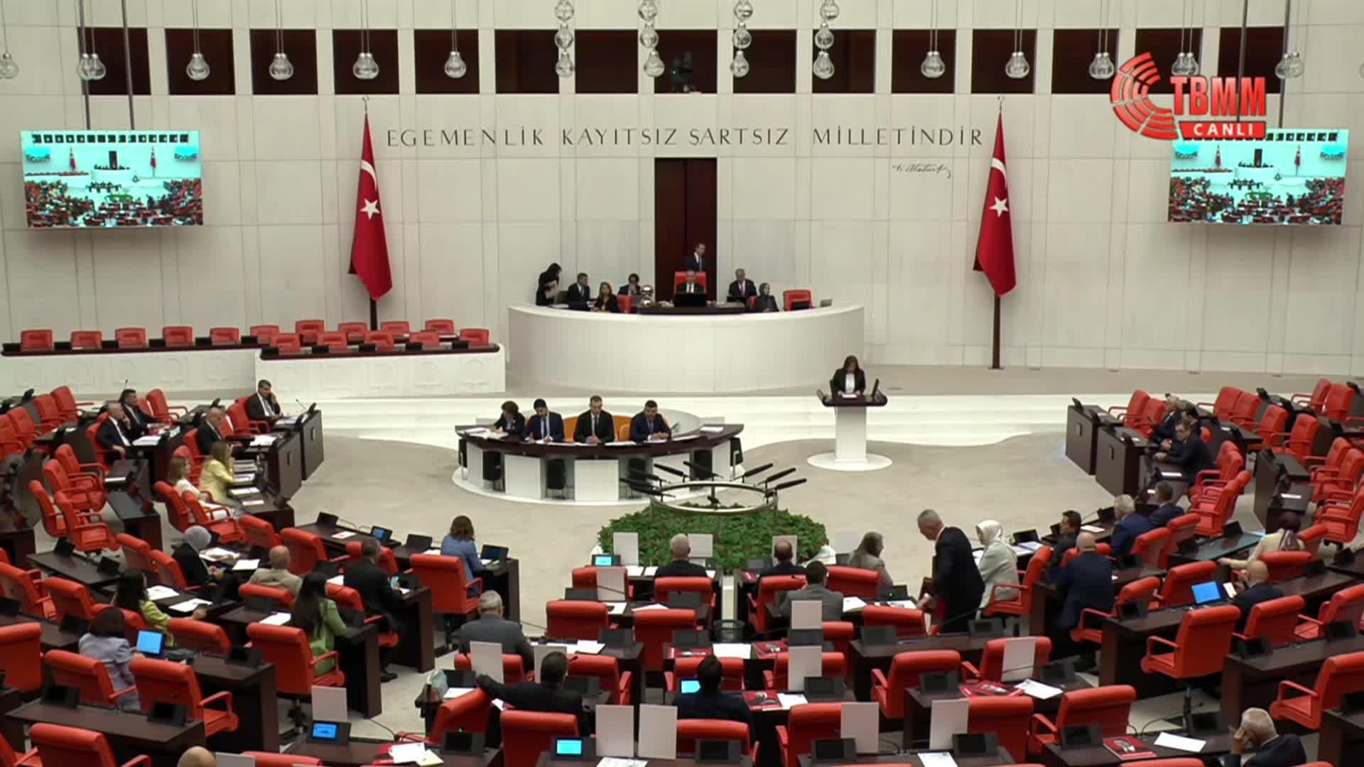 TBMM Genel Kurulu... Sevda Erdan Kılıç: "Herkes yargılanabilir, hukuk kişinin partisine göre şekillenemez, şu an yaşadığımız bu"