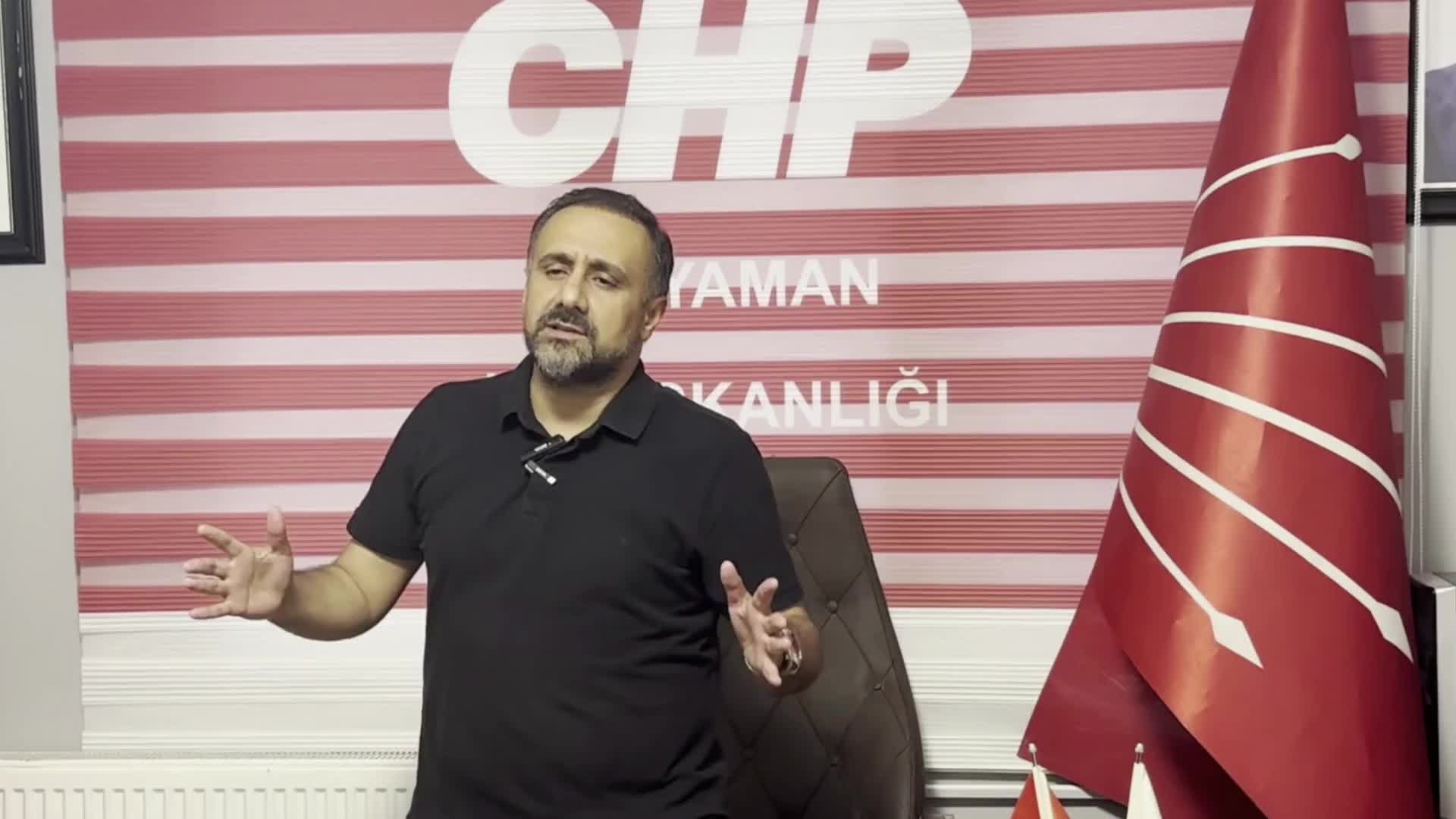 CHP Adıyaman İl Başkanı Doğan’dan Tutdere’nin görevden uzaklaştırılmasına sert tepki: Kararı derhal kaldırın