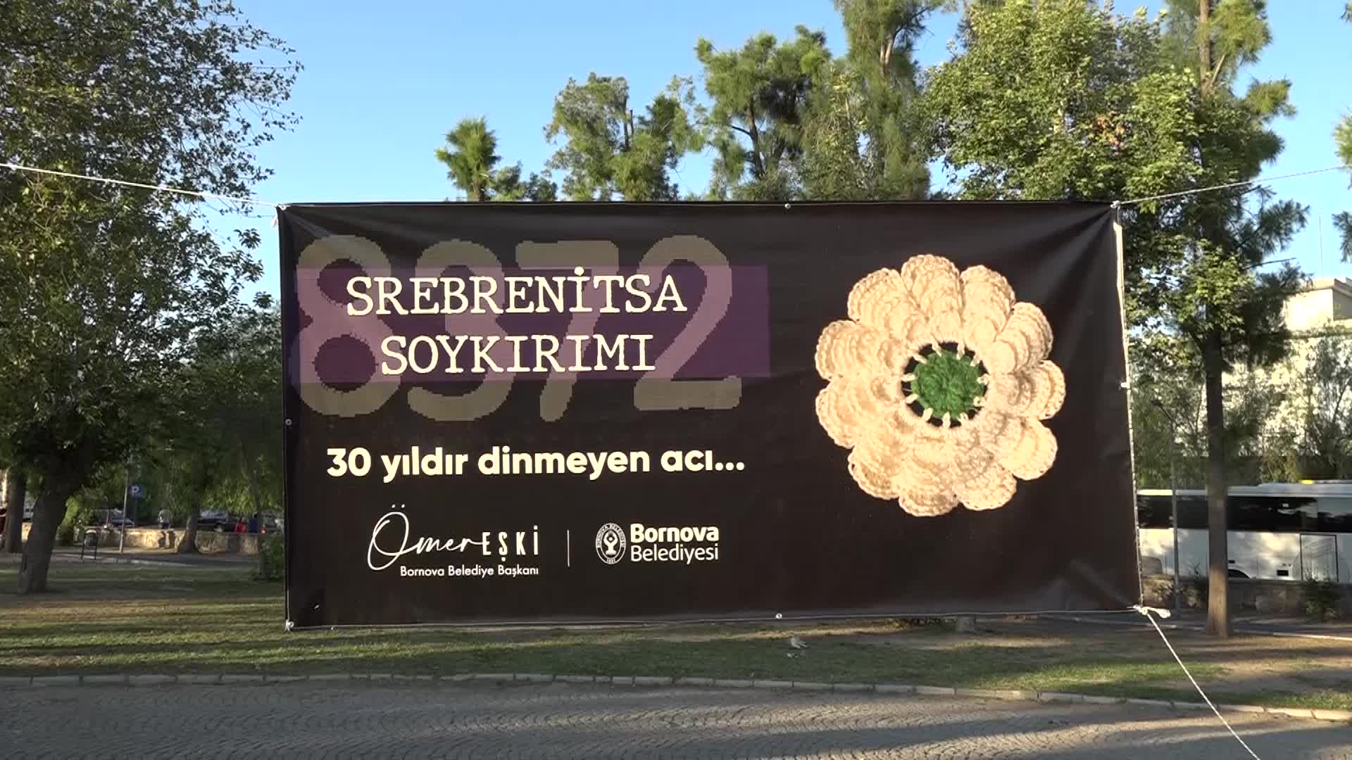 Bornova’da Srebrenica anması: Bornovalılar Srebrenica’yı unutmadı