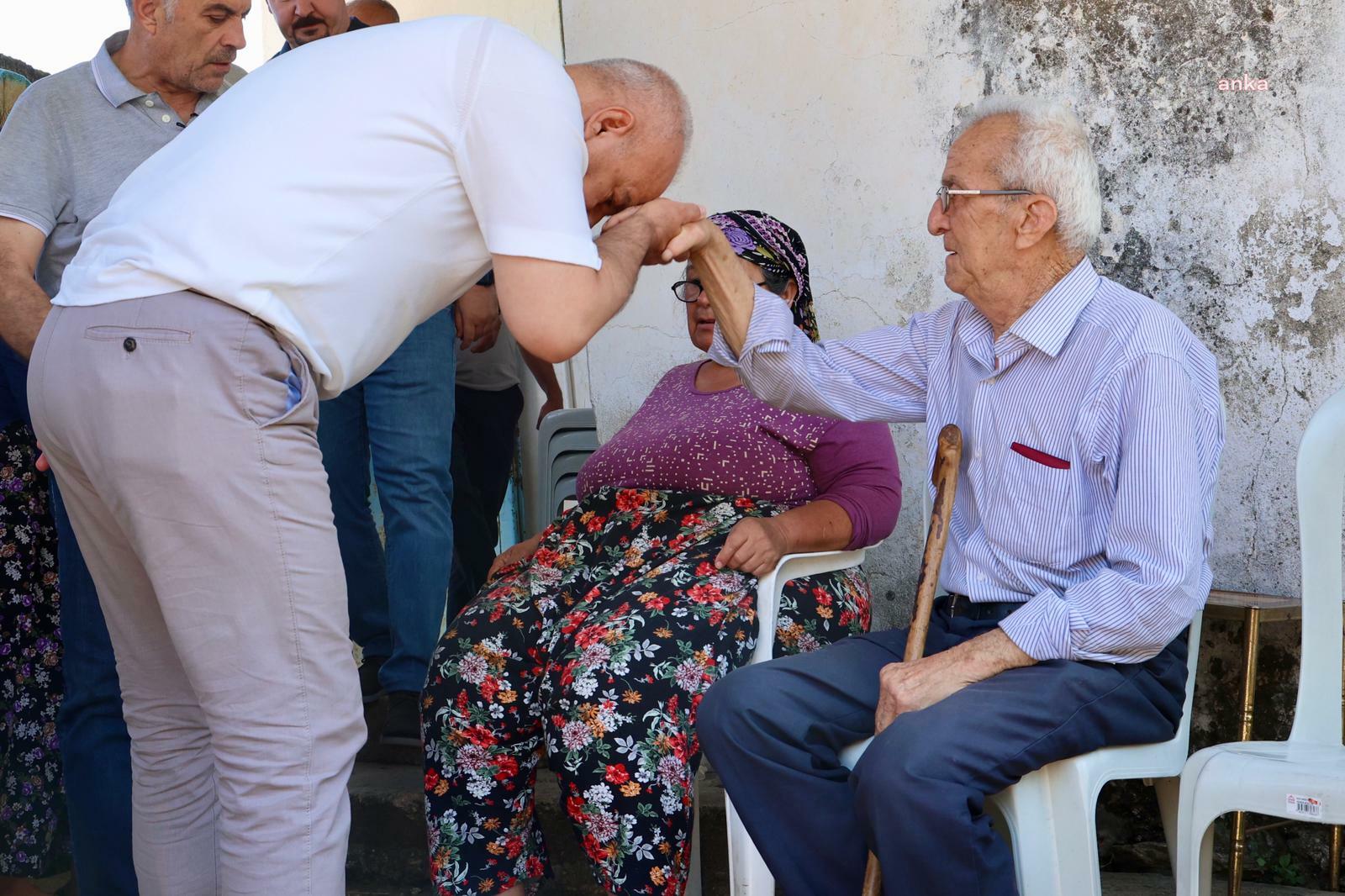 Çine Belediye Başkanı Kıvrak'tan şehit Ege Akar'ın ailesine taziye ziyareti