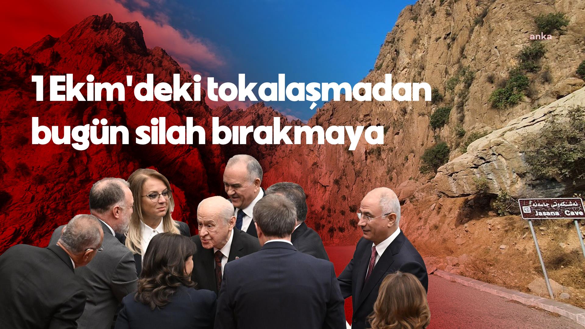 1 Ekim'deki ''tokalaşmadan'' silah bırakmaya...