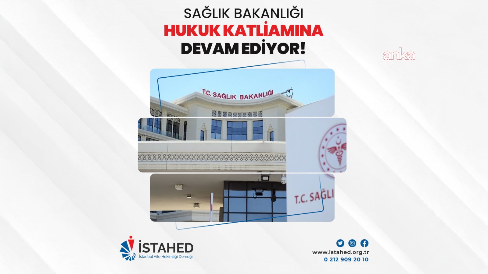 İSTAHED'den 'yönetmelik' tepkisi: Kişinin aile hekimine başvurmaması nedeniyle hekim ve hemşirenin maaşından kesinti yapılmazı mantığa ve hukuka aykırıdır