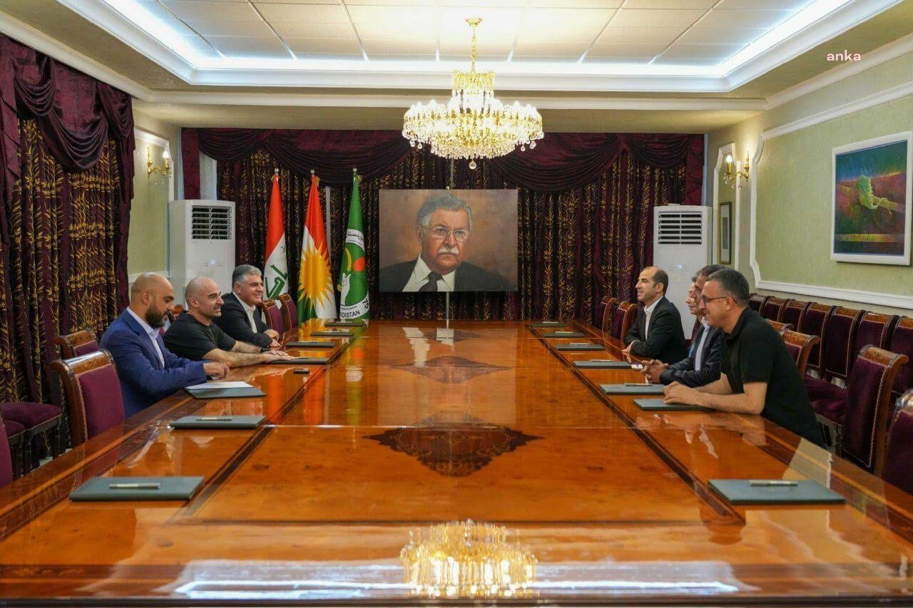 DEM Parti heyetinden Bafil Talabani'ye ziyaret