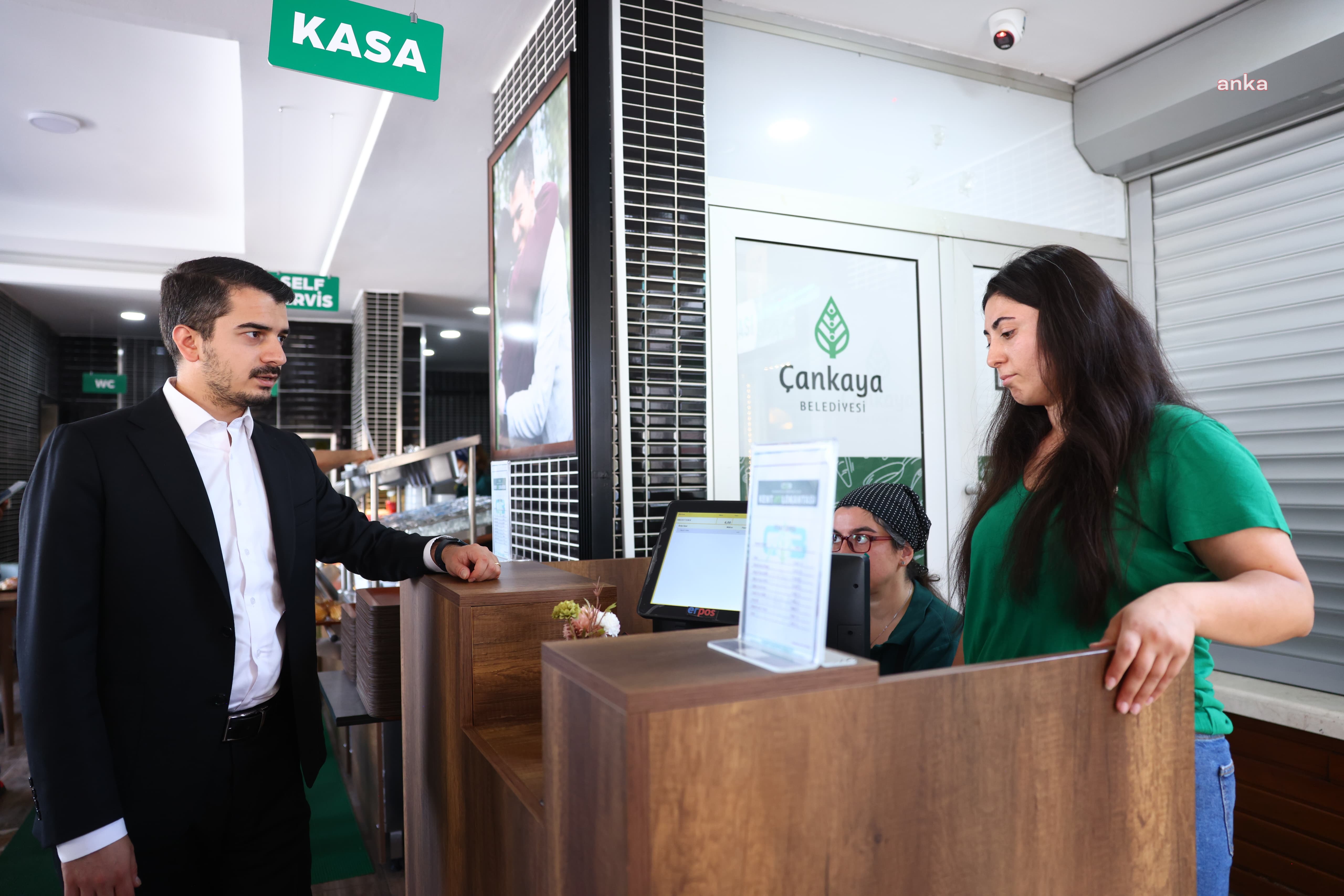 Çankaya Belediye Başkanı Güner, Sokullu Kent Lokantası'nda vatandaşlarla bir araya geldi