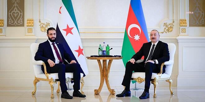 Suriye ve Azerbaycan, doğal gaz ve enerji alanında iş birliği mutabakatı imzaladı
