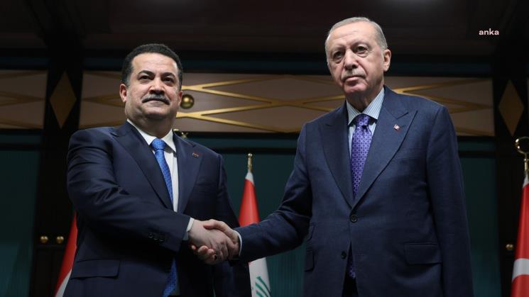 Cumhurbaşkanı Erdoğan, Irak Başbakanı El Sudani ile görüştü