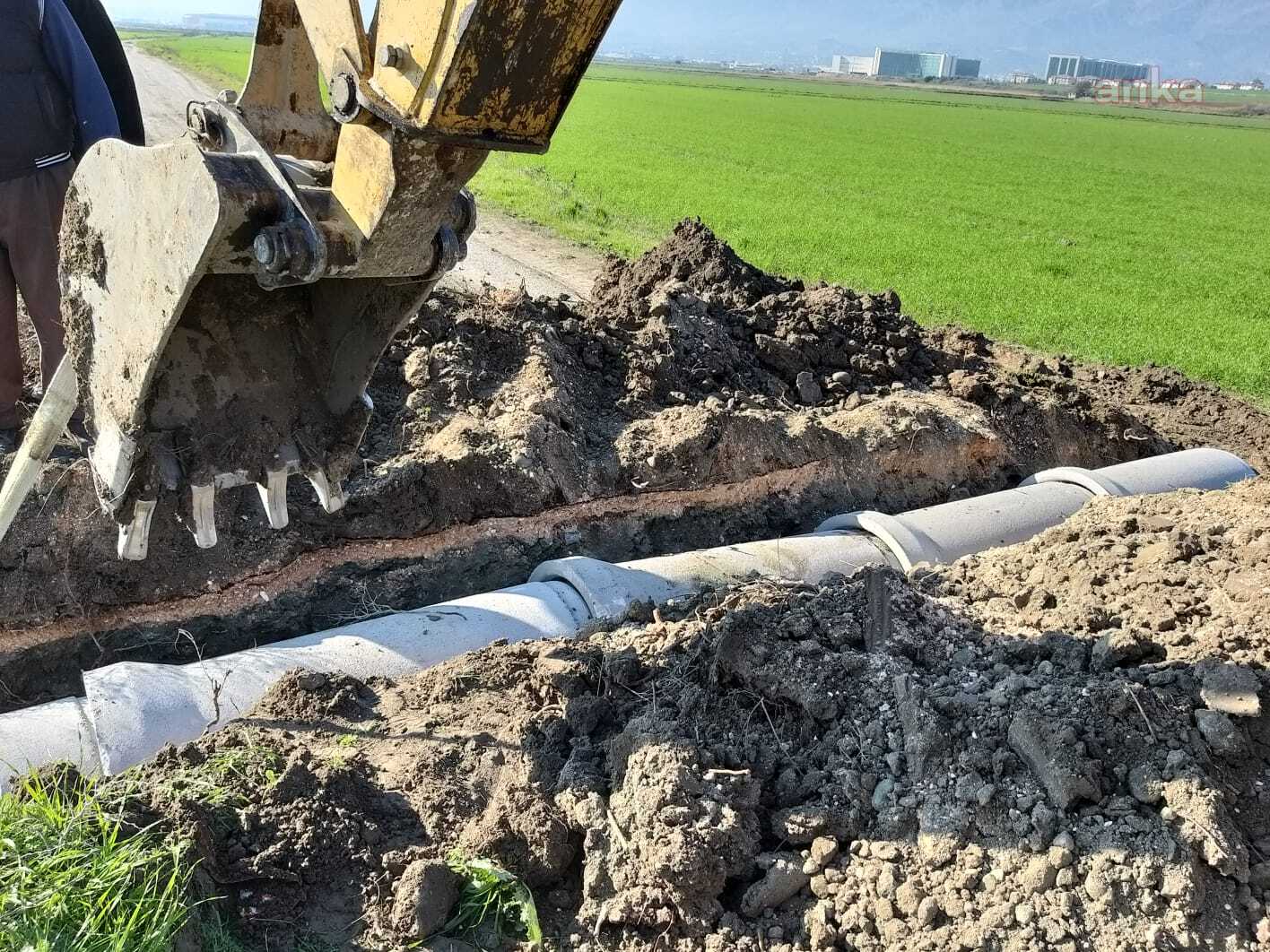 HATAY BELEDİYESİ ALTYAPI ÇALIŞMALARINA DEVAM EDİYOR