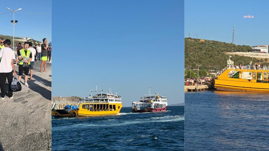 Marmara Adası'ndan Tekirdağ'a seyir halindeki feribotta yangın... Denizcilik Genel Müdürlüğü: Yavuz Naz feribotundaki 207 yolcu güvenle tahliye edildi