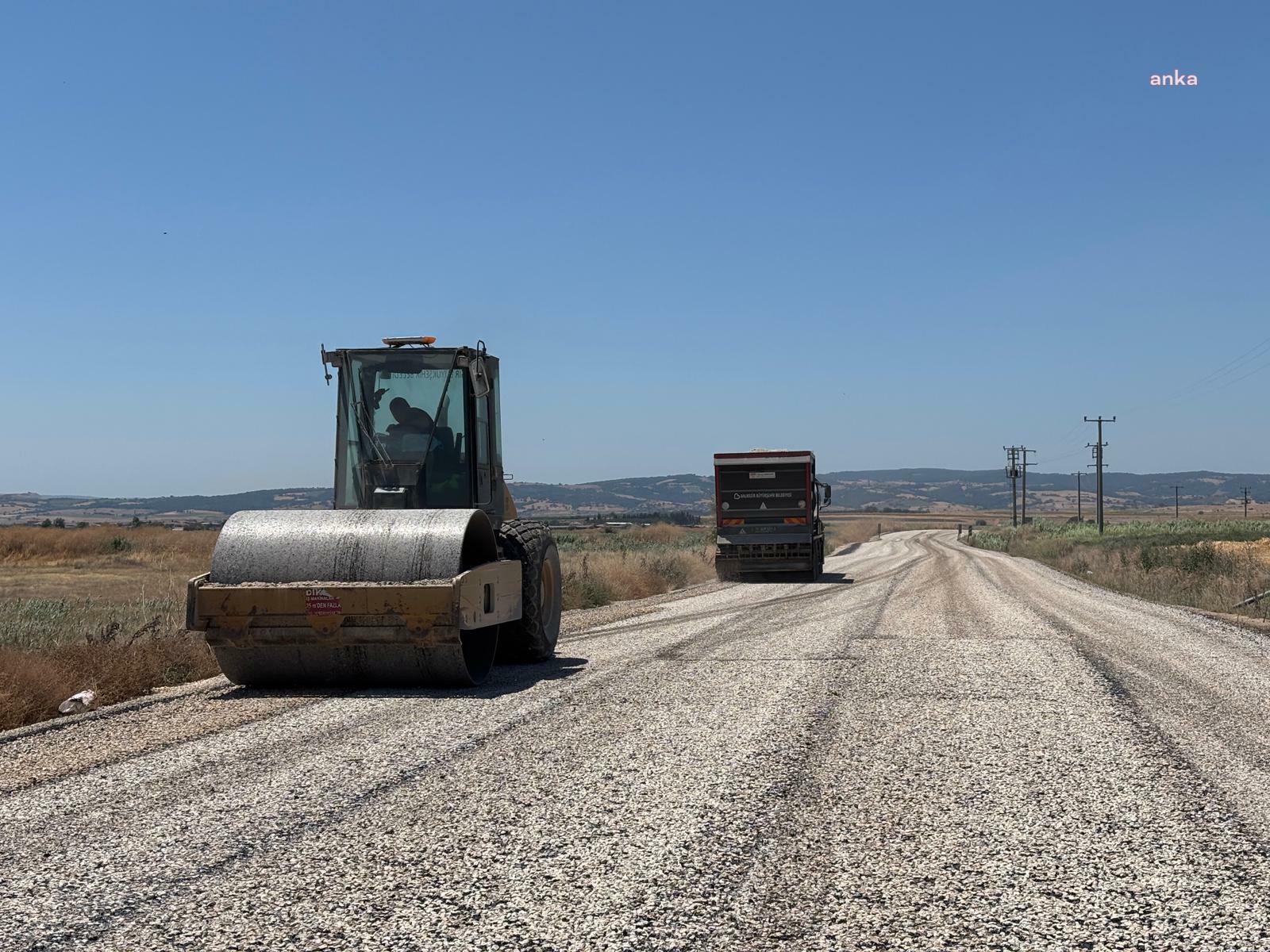 Balıkesir Büyükşehir Belediyesi, Gölyaka Köyü yolunu ulaşıma açtı