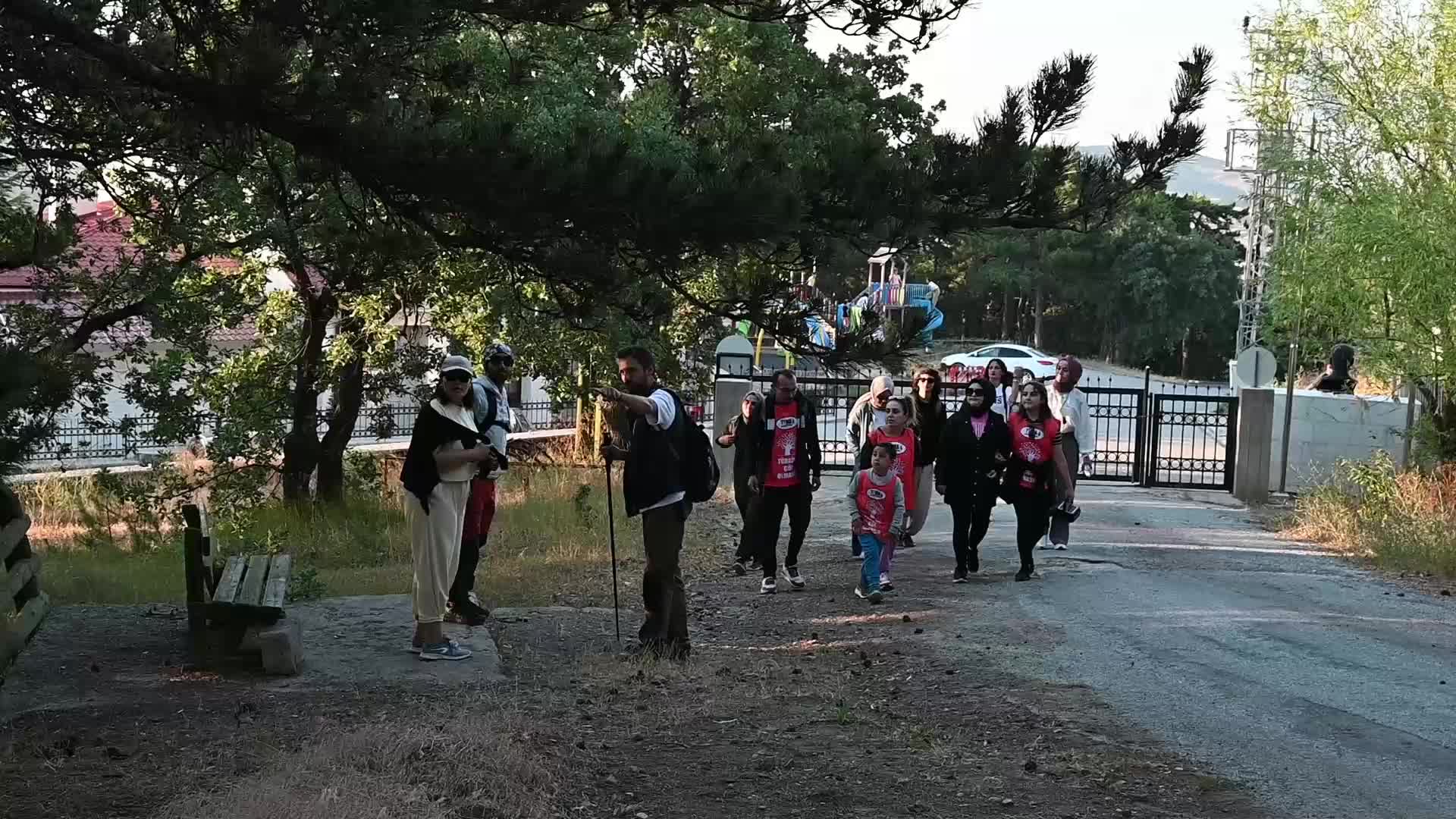 TEMA Vakfı tarafından Yozgat Çamlığı'nda "Dolunay Farkındalık Yürüyüşü" yapıldı