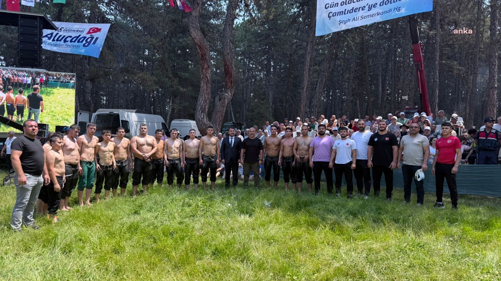 Kahramankazan Belediye Spor Kulübü Güreş Takımı, Aluçdağı’nda mücadele etti