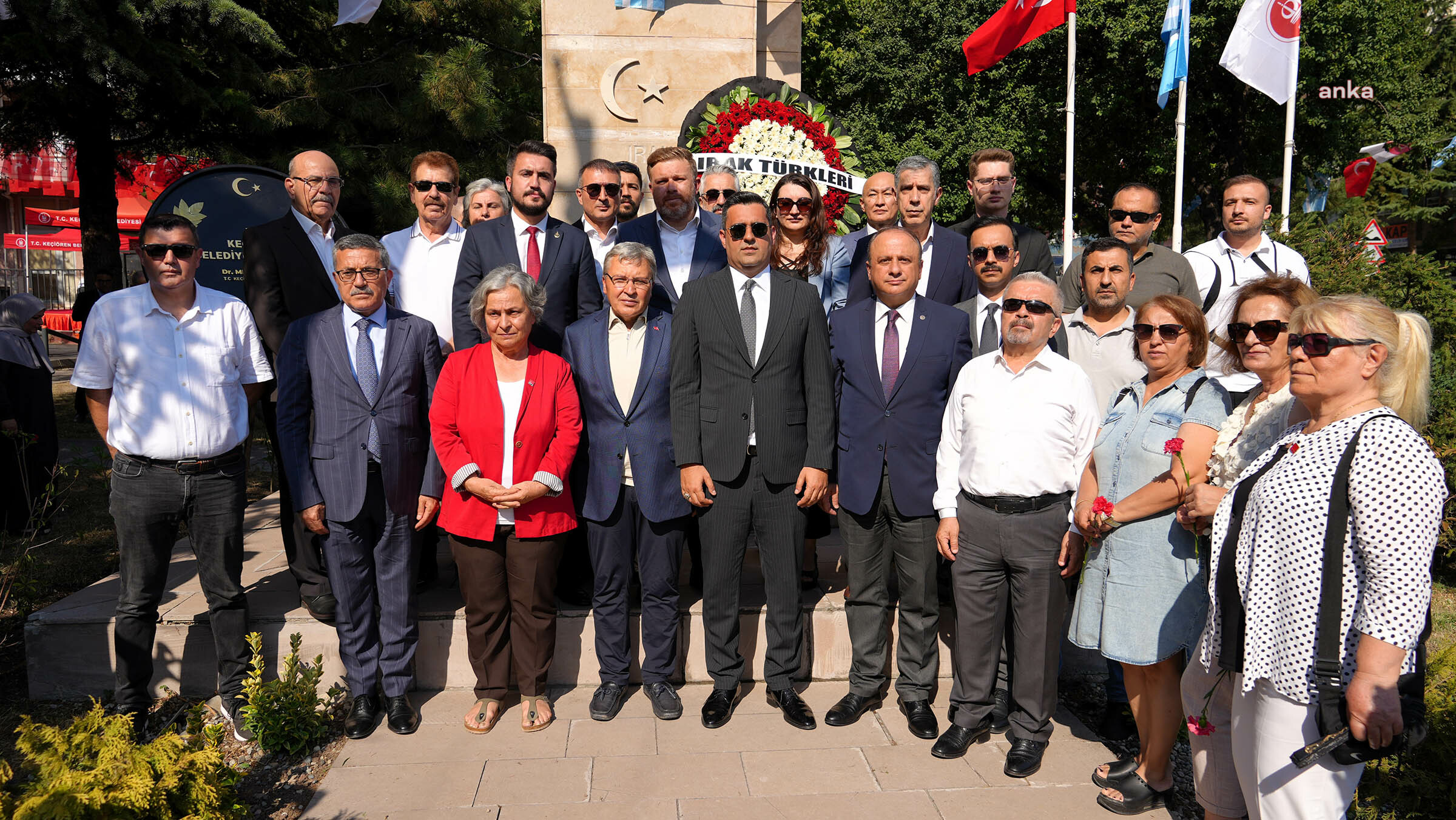 Keçiören'de 14 Temmuz Kerkük Katliamı'nın kurbanları anıldı