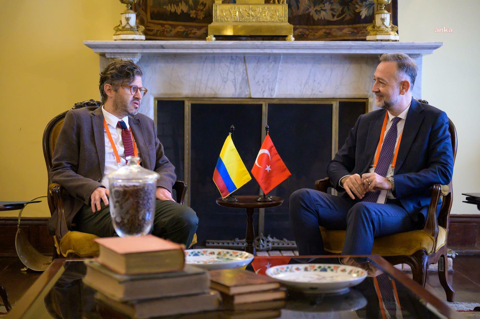 Dışişleri Bakan Yardımcısı Gümrükçü, Kolombiyalı mevkidaşıyla görüştü: İsrail'in saldırıları ve ikili ilişkiler ele alındı