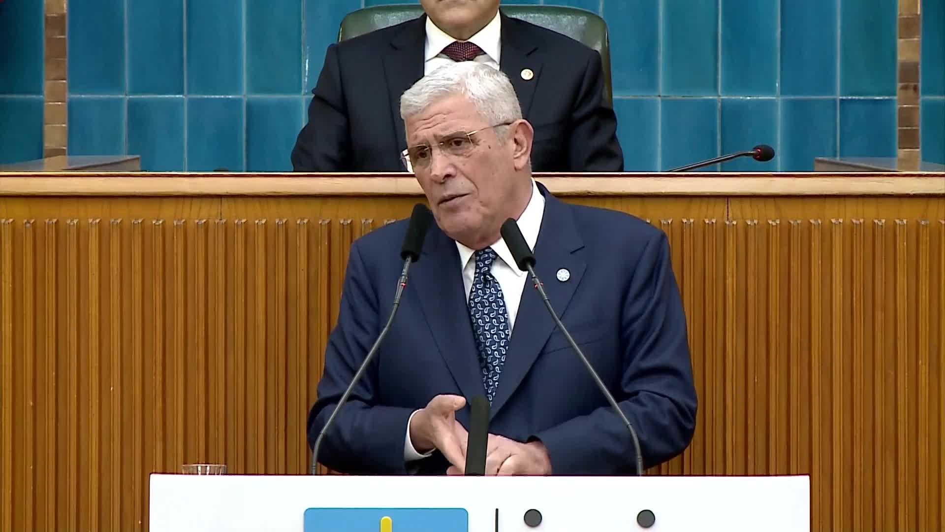 İYİ Parti grup toplantısı... Dervişoğlu: “İhanet planlarına karşı birlikte hareket etmeye çağırıyorum. Bu çağrım, Türk milletinin varlığı, birliği ve istikbali için siyaset yapan ve mücadele eden herkesedir”