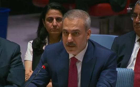 Hakan Fidan'dan BM Güvenlik Konseyi'nde İsrail tepkisi: Ortaya çıkan istikrarsızlık tüm bölgeyi ve ötesini etkileyebilir