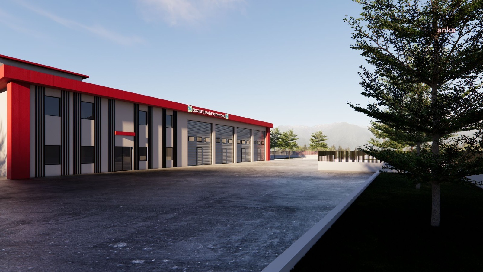 Tekirdağ Büyükşehir Belediyesi'nden Ergene'ye modern itfaiye istasyonu