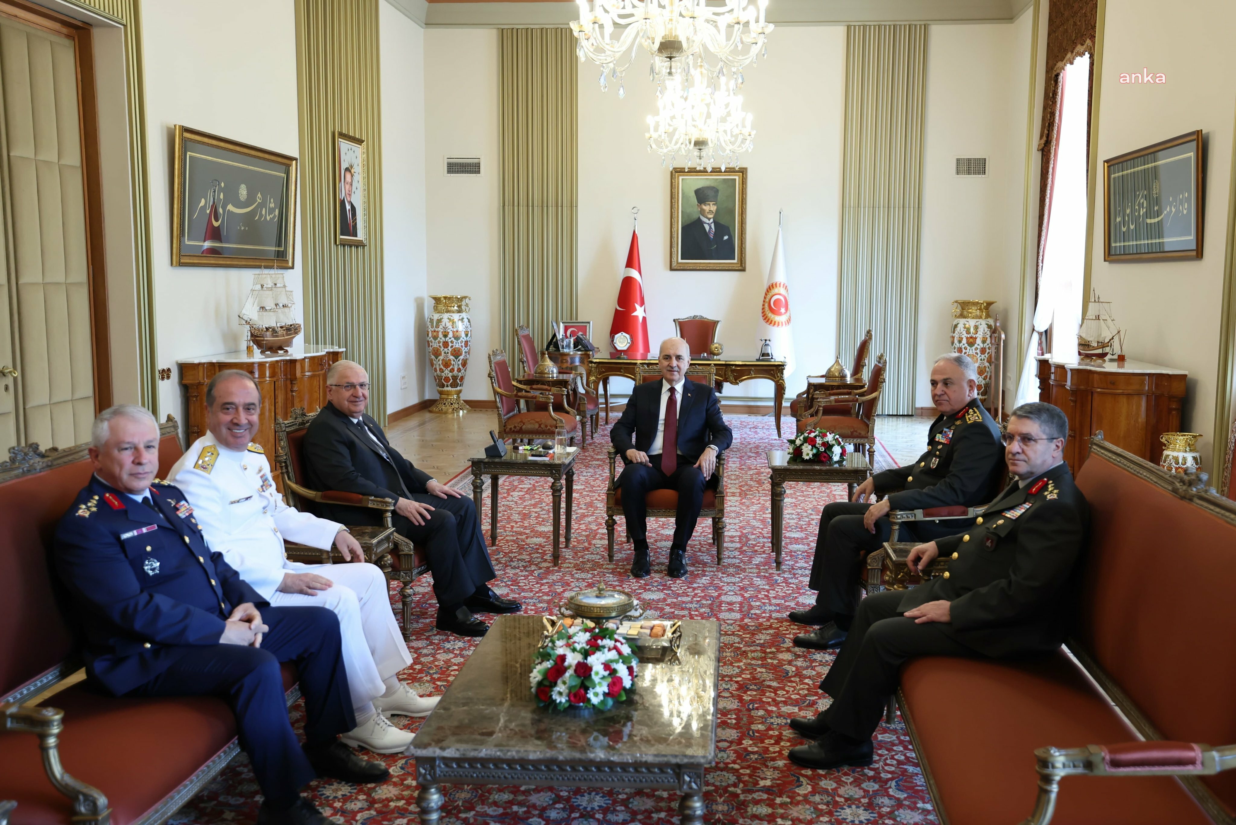 MSB'den Kurtulmuş ziyareti açıklaması: “‘Terörsüz Türkiye’ vizyonu da ele alındı”
