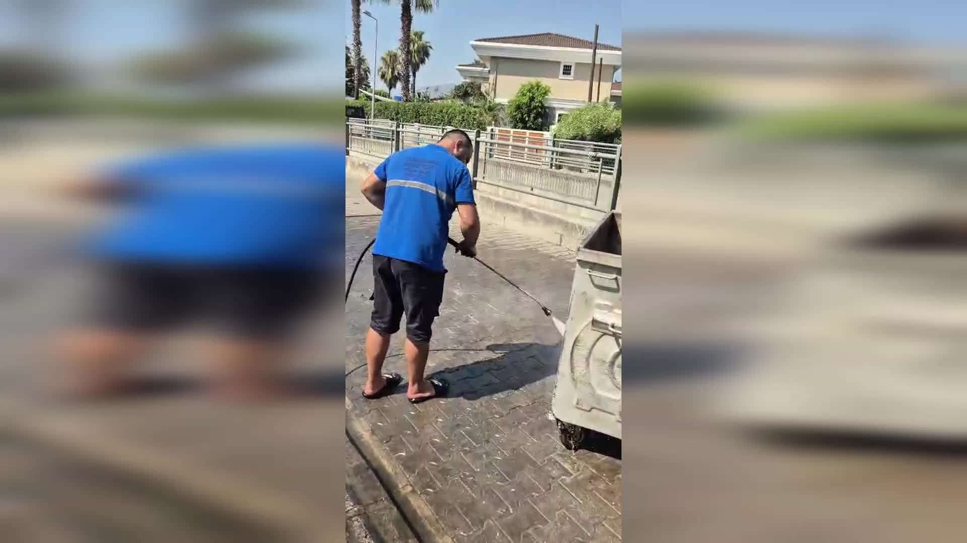 Marmaris Belediyesi'nden kötü koku oluşumuna önlem