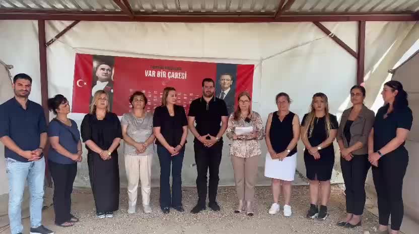CHP Hatay İl Örgütü'nden Ayşe Tokyaz cinayeti protestosu: "Kadınları koruyamayan her yasa yeni cinayetlere zemin hazırlıyor"