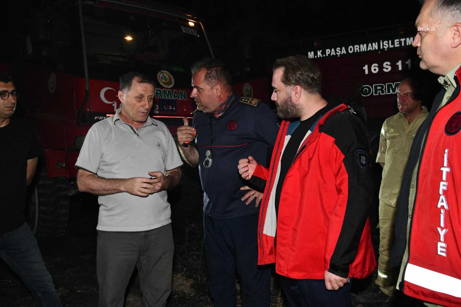 Balıkesir Büyükşehir Belediyesi, yangınla mücadelede seferber oldu