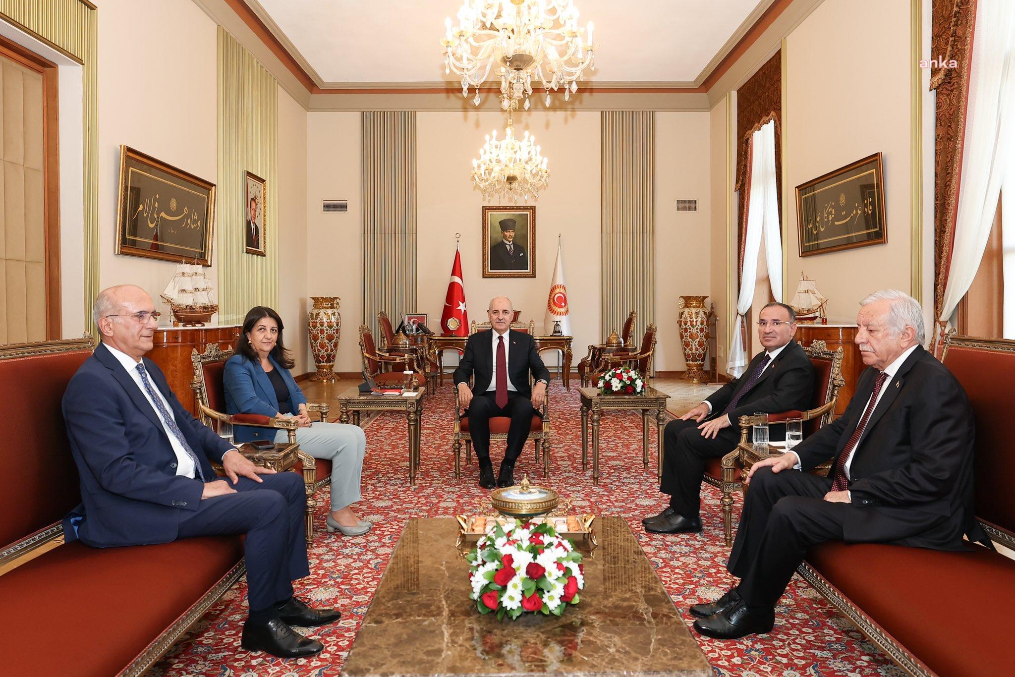 TBMM Başkanı Kurtulmuş, TBMM Başkanvekillerini kabul etti